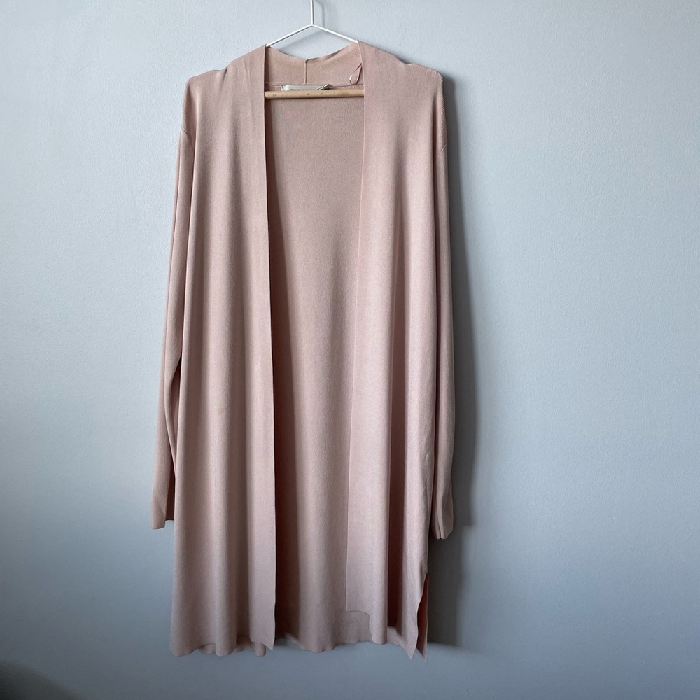 SIMON'S CONTEMPORAINE LONGLINE KNIT CARDIGAN SIZE XL